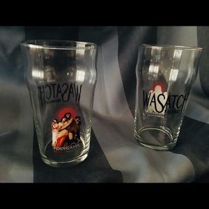Polygamy nitro porter Beer glasses